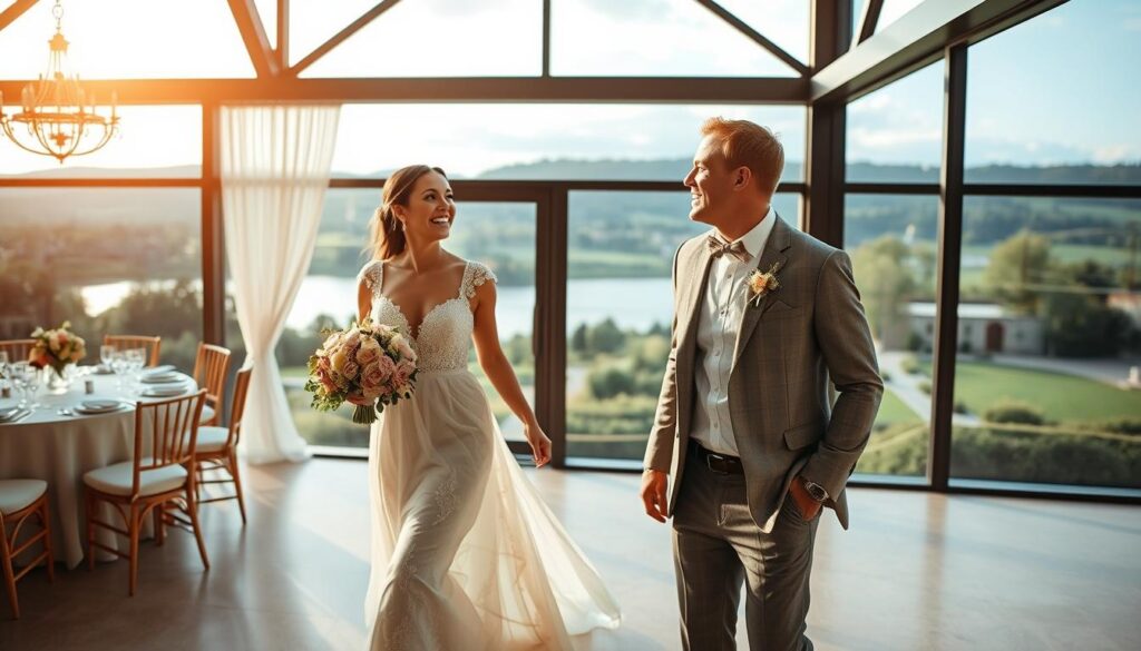wedding venue tour